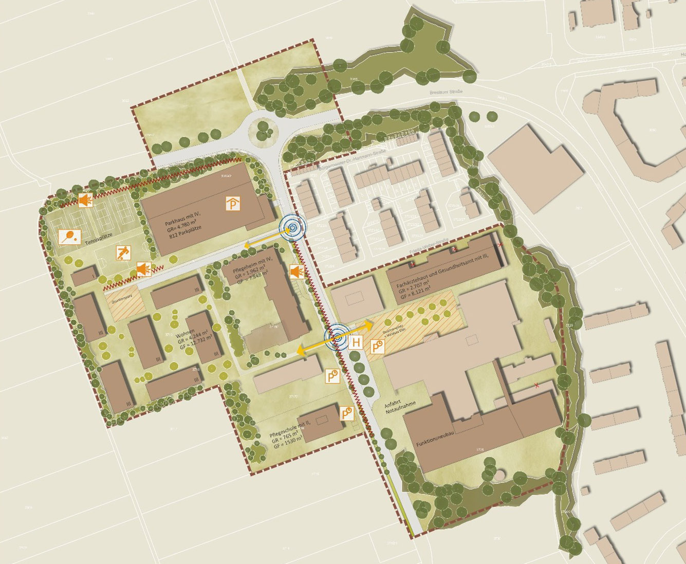 Bauleitplanung Gesundheitscampus Klinikum Landsberg