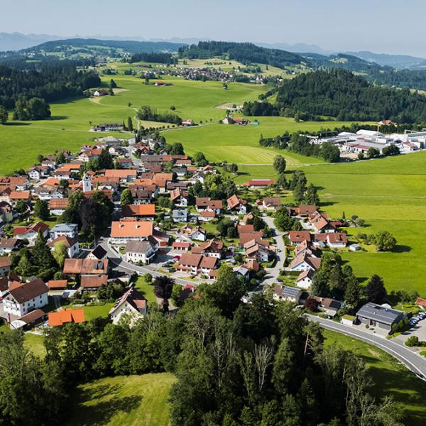 Ausbau der Ortsdurchfahrt Ellhofen (LI 3) im Markt Weiler-Simmerberg