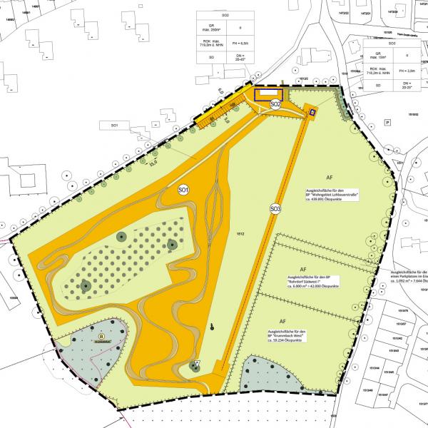 Bebauungsplan Bike-Park Felderhalde in Isny 