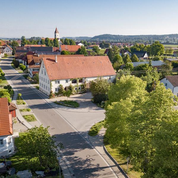 Innerörtliche Straßenzüge in Dettingen